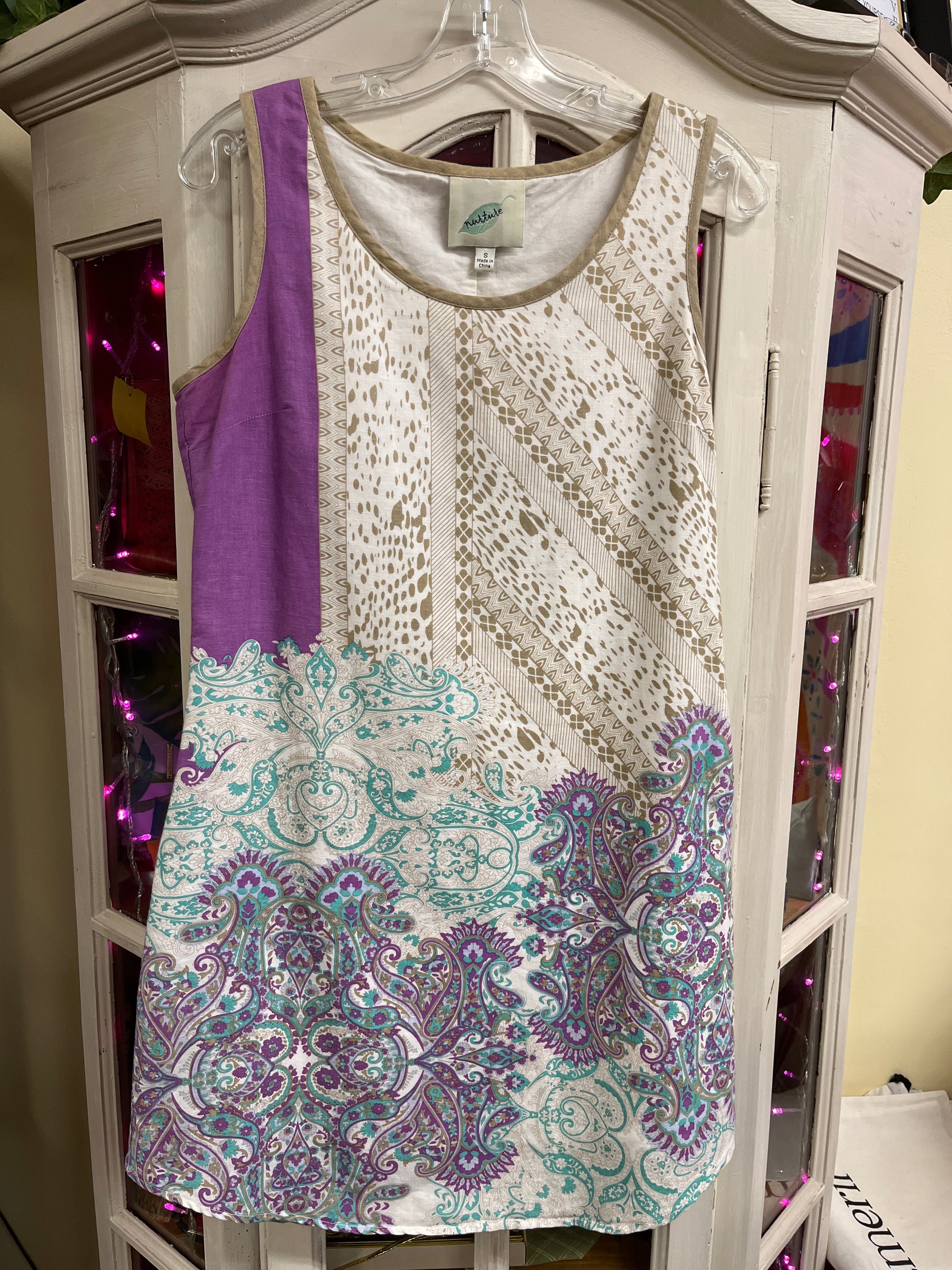 Anthropologie Size Small Multi Tan Dress – Divine Consign Boutique